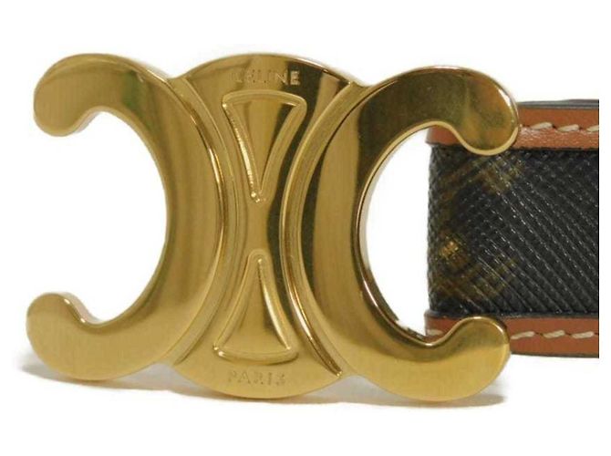 Triomphe Céline Ceinture Celine Standard Brown - vue 2