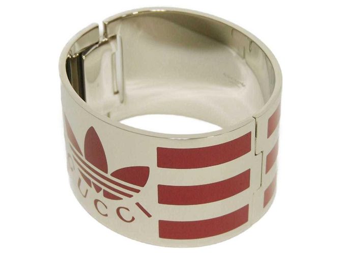 Brazalete de metal rojo Gucci - vista 2