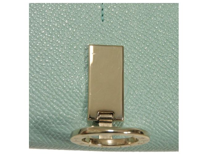 Bulgari Cartera larga Bvlgari en piel azul - vista 14