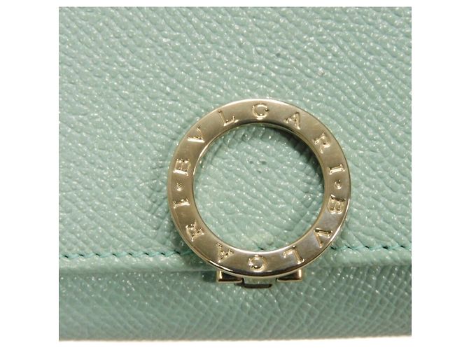 Bulgari Cartera larga Bvlgari en piel azul - vista 15