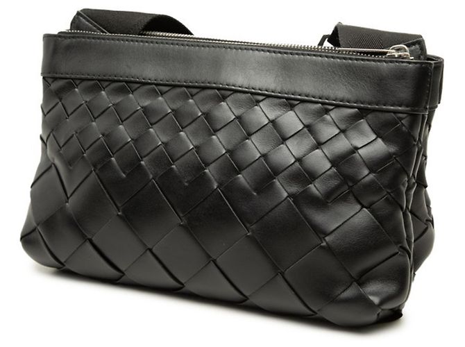 Borsa a tracolla e spalla Bottega Veneta Maxi Intrecciato Duo - vista 2