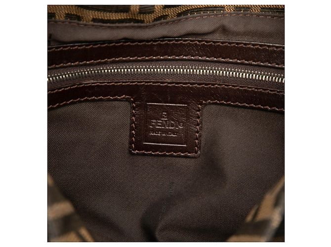 Borsa a secchiello Fendi Zucca Mamma - vista 5