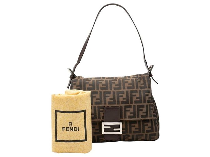 Borsa a secchiello Fendi Zucca Mamma - vista 7