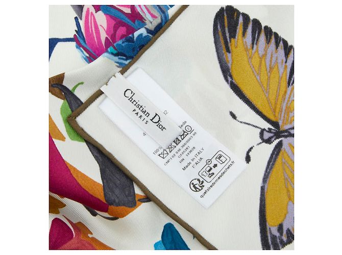 Sciarpa in seta Christian Dior Butterfly Fantastica - vista 3