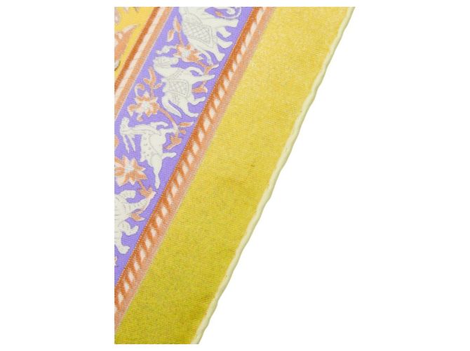 Hermès Lenço Hermes Carre 90 CHASSE EN INDE - vista 3