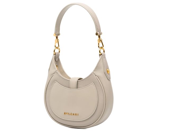 Bulgari Bolsa Bvlgari Serpenti Ellipse Small em couro cinza - vista 2