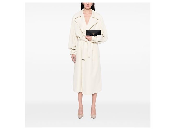 Clutch Envelope Prada em Vitello Move Preto - vista 6