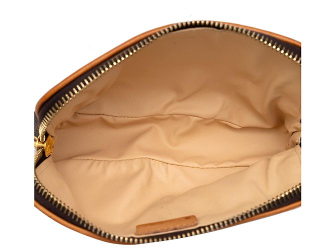 16 Céline Necessaire Celine Brown Macadam Coated Canvas - vista 4