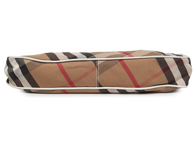 Bolsa Burberry Brown Supernova Check Canvas - vista 3