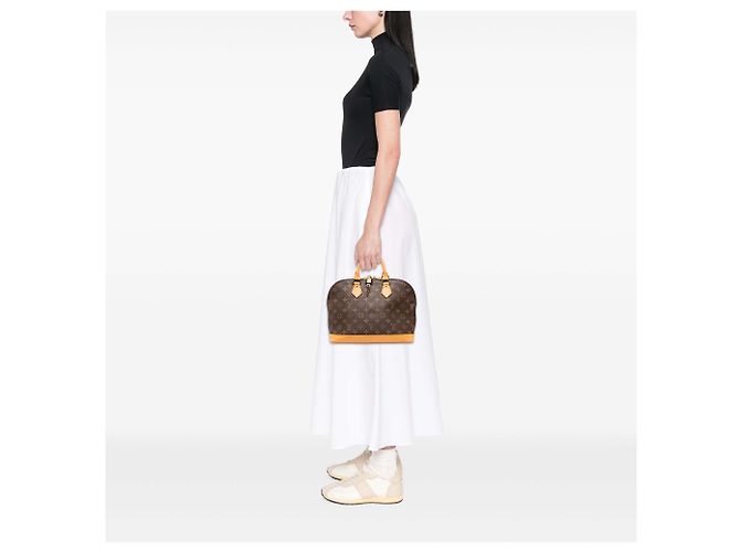 Louis Vuitton Brown Monogram Alma PM - vista 8