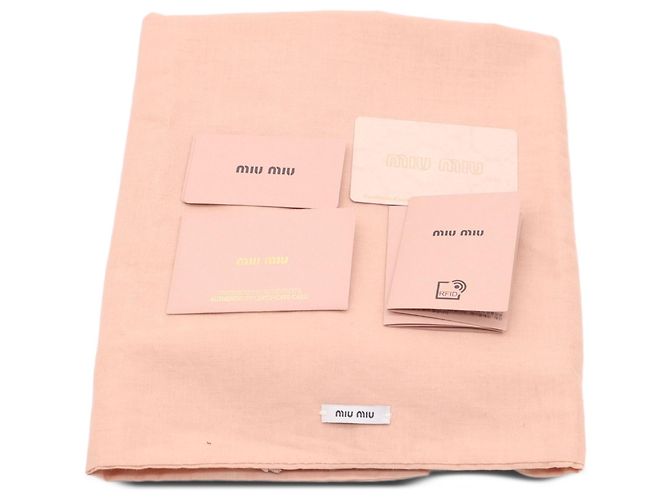 Miu Miu Beige Raffia Basket Tote - view 6