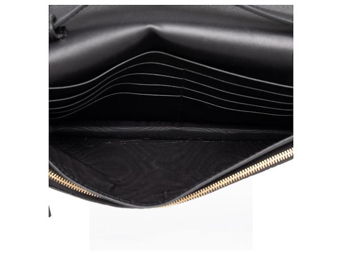 Gucci Black Microguccissima Wallet on Strap - Ansicht 4