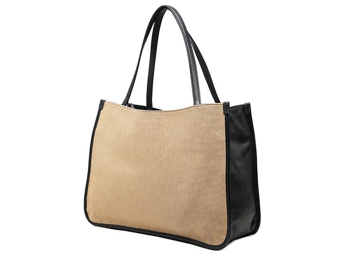Gucci Horsebit 1955 Tote Medium aus beigem Canvas - Ansicht 2