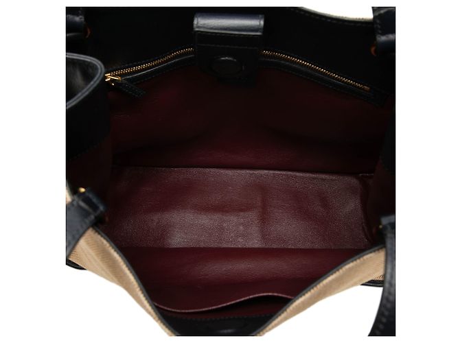 Gucci Horsebit 1955 Tote Medium aus beigem Canvas - Ansicht 4