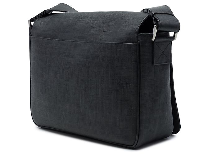Fendi Black Zucca Spalmati Flap Crossbody - vista 2