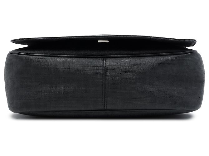 Fendi Black Zucca Spalmati Flap Crossbody - vista 3