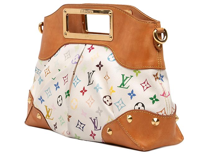 Louis Vuitton White Monogram Multicolore Judy MM - view 2