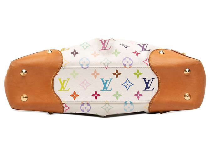 Louis Vuitton White Monogram Multicolore Judy MM - view 3