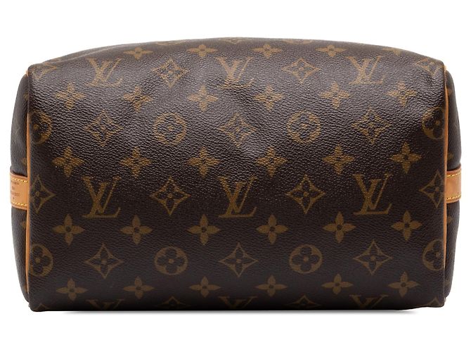 Louis Vuitton Brown Monogram Speedy Bandouliere 25 - vista 3