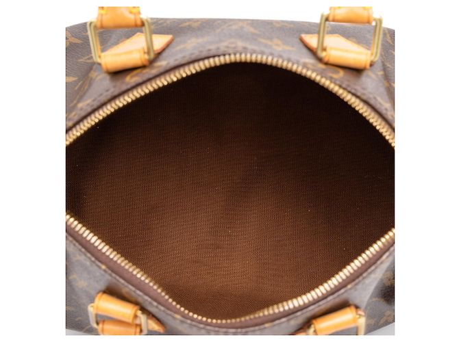 Louis Vuitton Brown Monogram Speedy Bandouliere 25 - vista 4