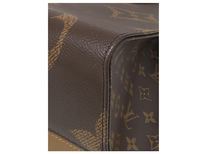 Louis Vuitton Brown Monogram Reverse Giant OnTheGo GM - vista 10