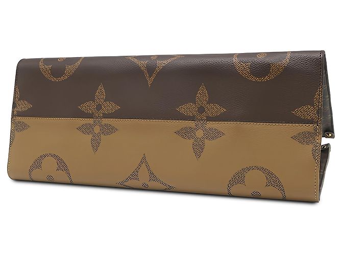Louis Vuitton Brown Monogram Reverse Giant OnTheGo GM - vista 3