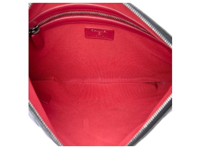 Chanel Blue Medium Aged Calfskin Gabrielle O Case Clutch - vista 4