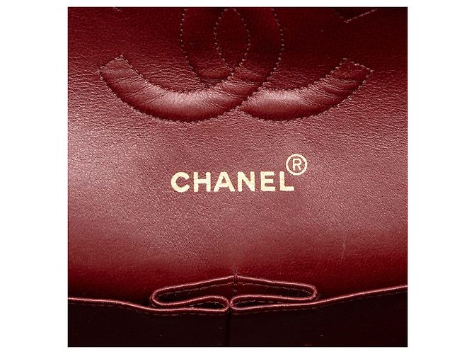 Chanel Black Medium Classic Lambskin Double Flap - vista 5