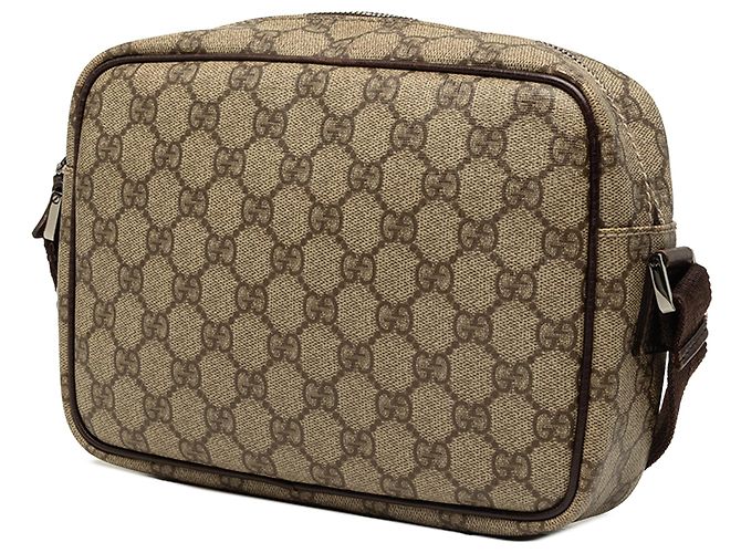 Borsa a tracolla Gucci Beige GG Supreme - vista 2