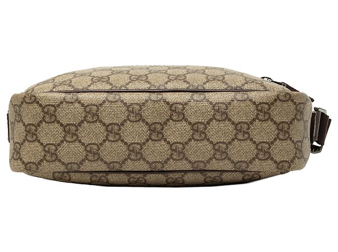Borsa a tracolla Gucci Beige GG Supreme - vista 3