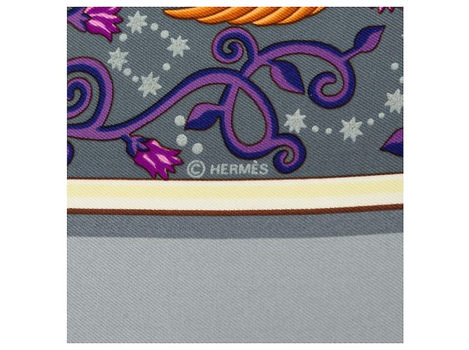 Foulard di seta Hermès Orange Www.hermes.com 90 - vista 5