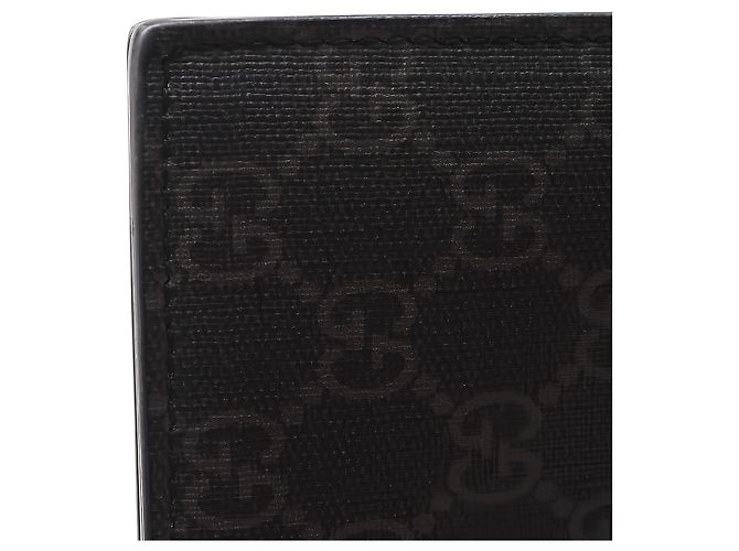 Clutch Gucci Black GG Supreme Wolf - vista 10