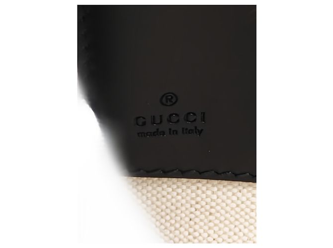 Clutch Gucci Black GG Supreme Wolf - vista 4