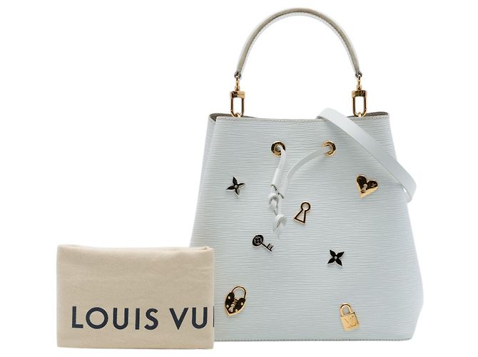 Néonoé Louis Vuitton White Epi Love Lock Neonoe - vista 7