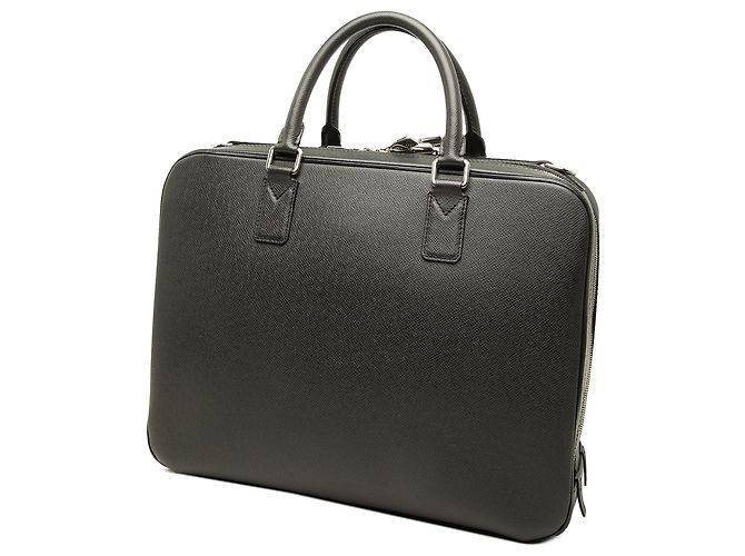 Louis Vuitton Borsa da lavoro Neo Igor in Taiga Nero - vista 2