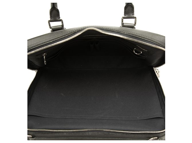 Louis Vuitton Borsa da lavoro Neo Igor in Taiga Nero - vista 4