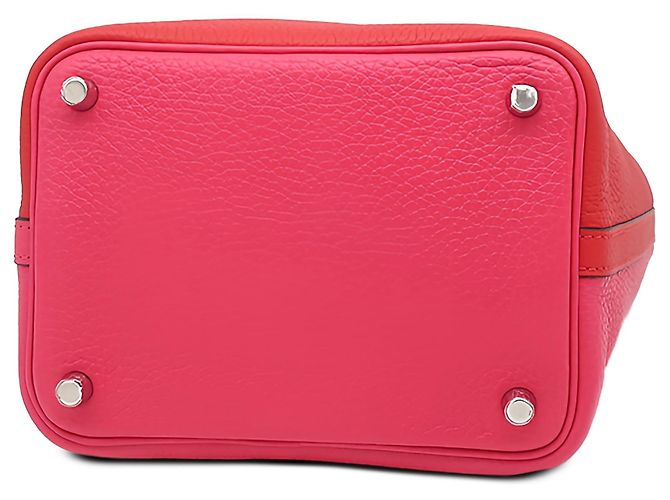 Hermès Red Bicolor Clemence Picotin Lock 18 - Ansicht 3