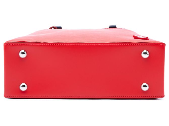 Louis Vuitton Red Epi Kleber PM - vista 3