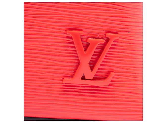 Louis Vuitton Red Epi Kleber PM - vista 5