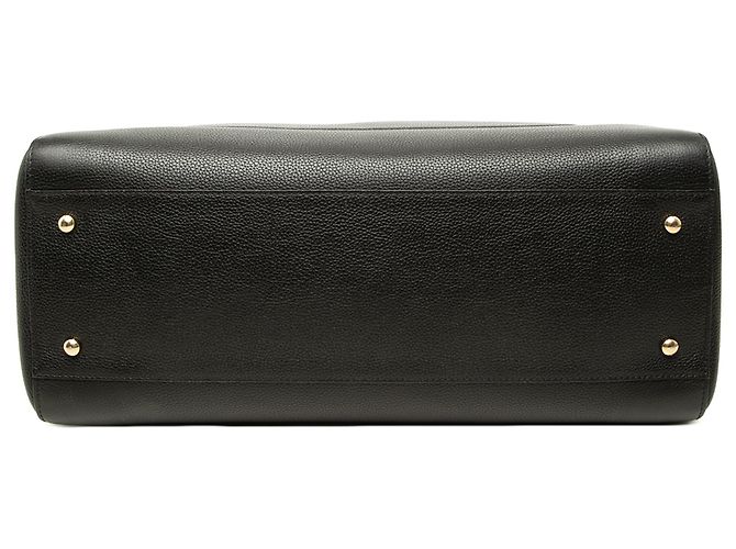 Bolso Tote Chanel Neo Executive Medium de piel de becerro granulada negra - vista 3