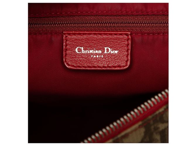 Borsa a tracolla Dior Beige Oblique Canvas Rasta - vista 5