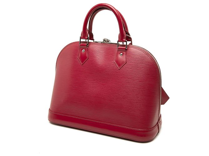 Louis Vuitton Red Epi Alma PM - vue 2
