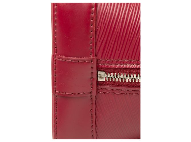 Louis Vuitton Red Epi Alma PM - vue 5
