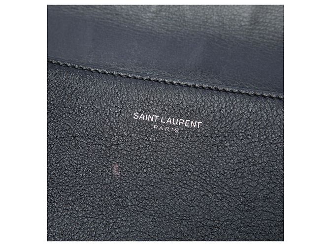 Autre Marque Clutch Saint Laurent de piel rosa con estampado Baby - vista 5