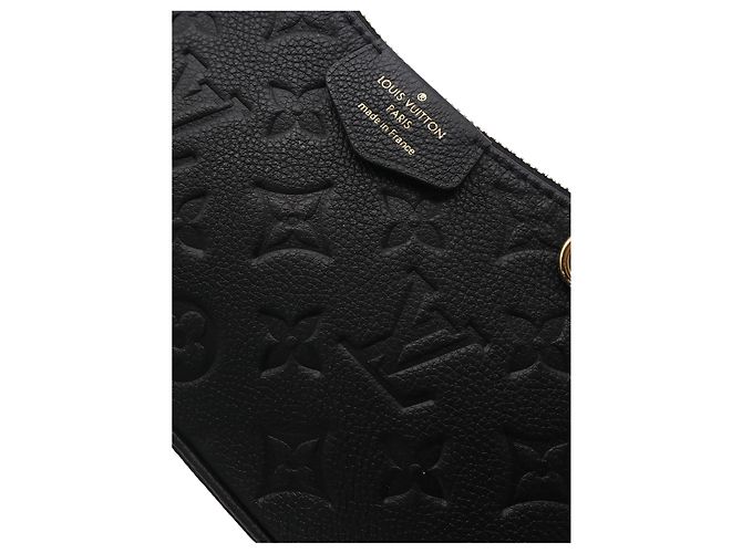 Louis Vuitton Black Monogram Empreinte Easy Pouch On Strap - Ansicht 6