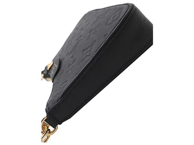 Louis Vuitton Black Monogram Empreinte Easy Pouch On Strap - Ansicht 9