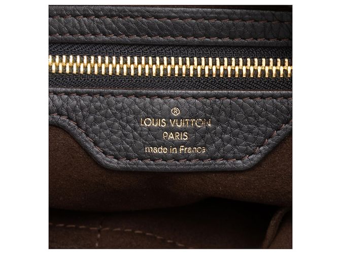 Louis Vuitton Black Monogram Mahina Selene MM - vista 5