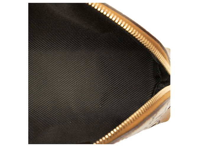 Pouch Guccissima metallizzata oro Gucci - vista 4