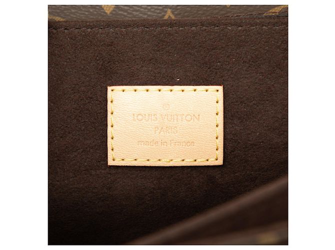 Louis Vuitton Brown Monogram Pochette Metis - vue 5