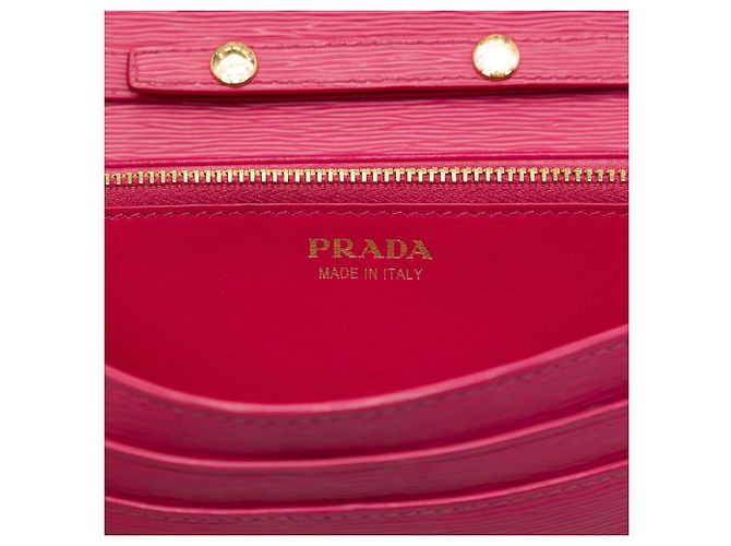 Cartera con cadena Prada Pink Vitello Move - vista 5